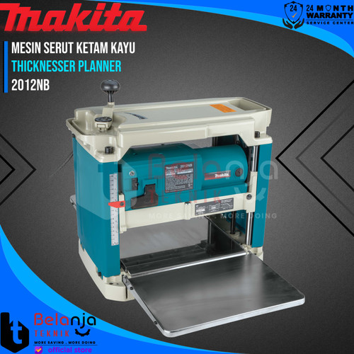 Makita Thicknesser Planner 2012 NB Mesin Serut Ketam Kayu Meja 2012NB