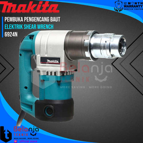 Makita Elektrik Shear Wrench 6924 N Pembuka Pengencang Baut 6924N