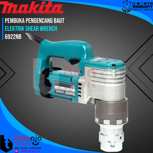 Makita Elektrik Shear Wrench 6922 NB Pembuka Pengencang Baut 6922NB