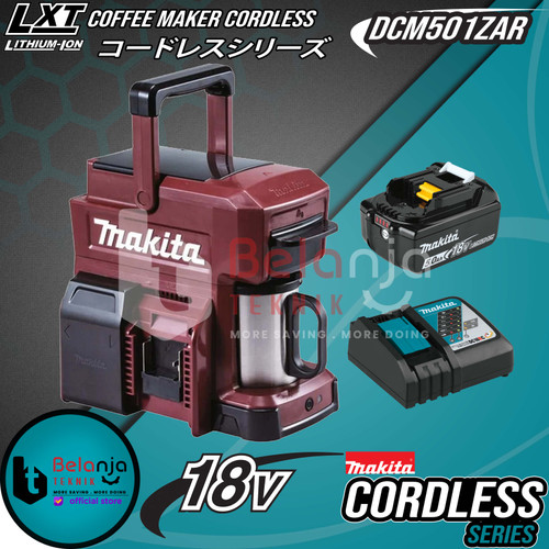 Makita Mesin Pembuat Kopi DCM501ZAR 12V 18V Coffee Maker Cordless HOT