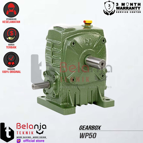 Gearbox WPA50 Gear Box WPA 50 Ratio 1 - 60 Speed Reducer Made in China