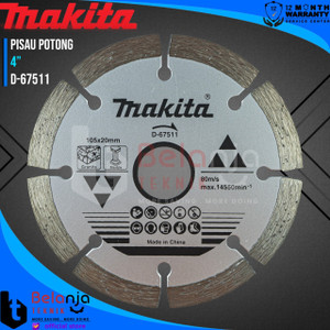 Makita Diamond Wheel Granite 4 Inch Mata Pisau Potong Granit Keramik