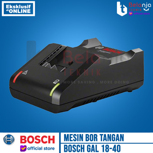 Bosch Charger Battery GAL 18V-40 Pengisi Daya Baterai 18 Volt 4 AH