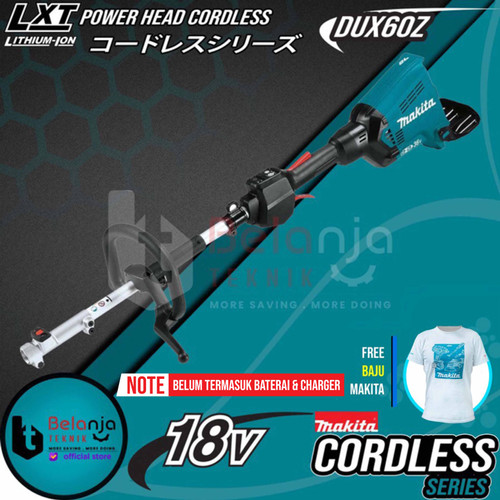 Makita Multi Function Power Head DUX60Z Cordless 18V Potong Rumput DUX