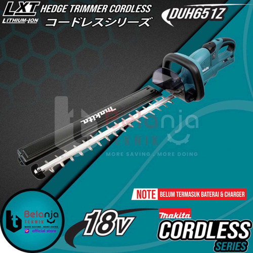 Makita Hedge Trimmer Cordless DUH651Z 18 V Potong Dahan Tanaman 36 V