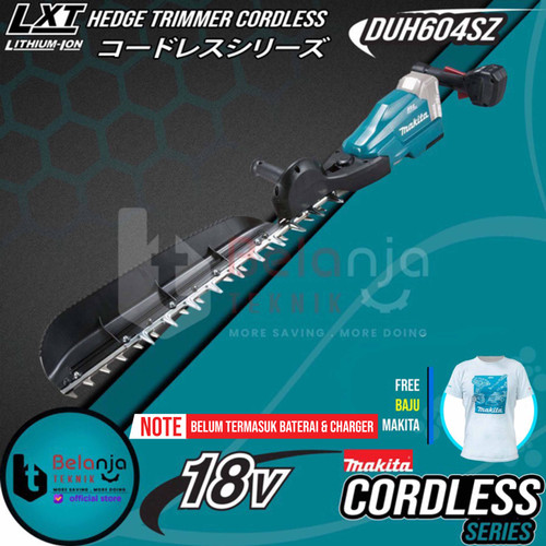 Makita Hedge Trimmer Cordless DUH604SZ 18V 600 MM Potong Dahan Tanaman