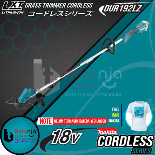 Makita Grass Trimmer Cordless 18 V Mesin Potong Rumput Senar DUR192LZ