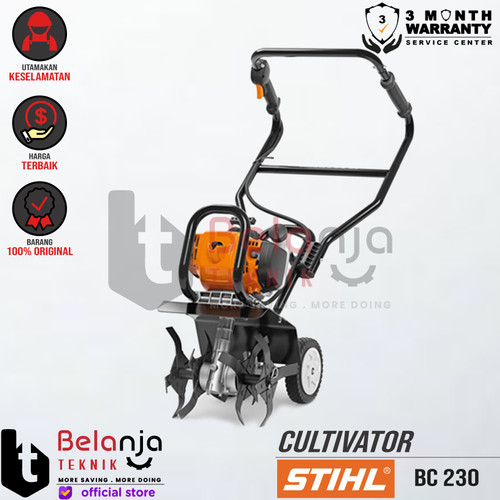 Stihl Cultivator Power Weeder BC 230 Mesin Penggembur Tanah BC230