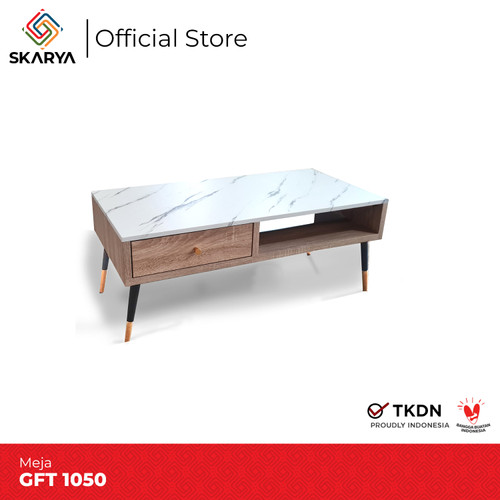 Meja Tamu Minimalis Meja Modern Coffee Table Minimalis 1050 (BARU)