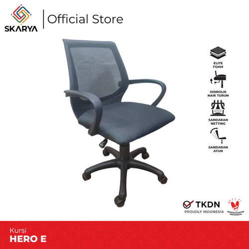 [KHUSUS KURIR TOKO] Kursi Kantor Kursi Gaming Hero Ek (Baru)