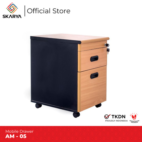 Mobile drawer Nakas Bedside Meja Samping Rak Laci Nakas AM 05 (Baru)