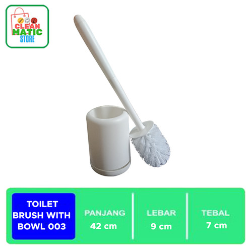 TOILET BRUSH WITH BOWL 003