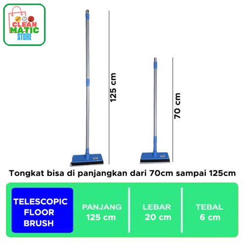 TELESCOPIC FLOOR BRUSH