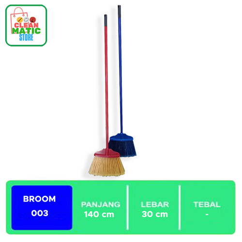 BROOM 003 / SAPU PLASTIK / SAPU SINTETIS