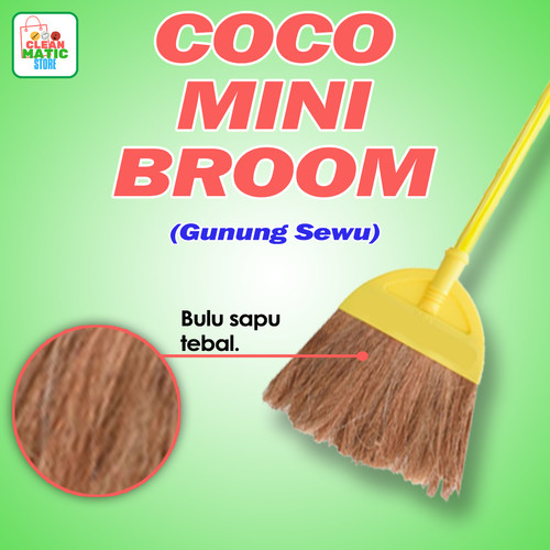 Clean Matic - Coco Mini Broom