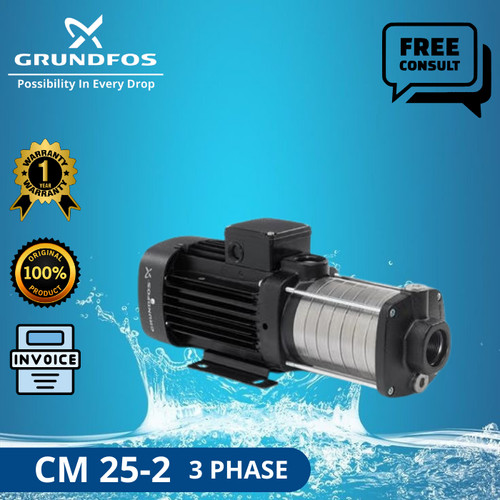 POMPA AIR GRUNDFOS CM 25-2 3 PHASE SS 304