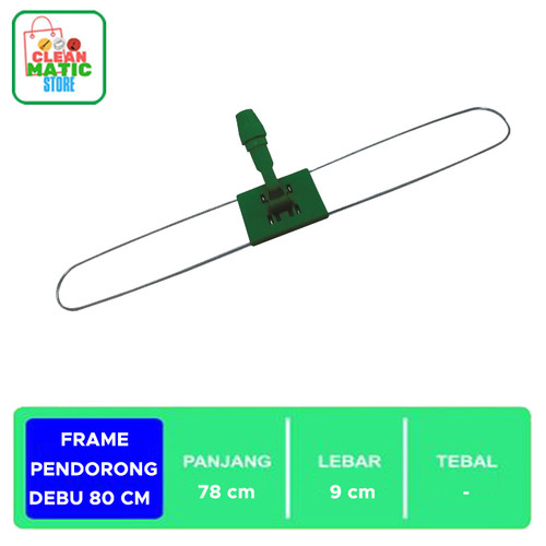 Clean Matic - Frame Pendorong Debu 80 cm