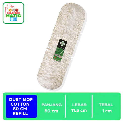 Clean Matic - Isi Ulang Dust Mop 80 cm (Refill)