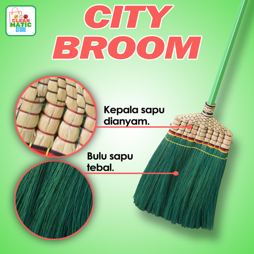 Clean Matic - Sapu Lantai (City Broom )