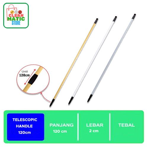 Clean Matic - Tongkat Telescopic 120 cm