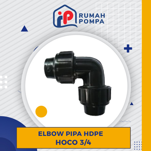 Elbow Pipa HDPE 3/4 Merk Hoco