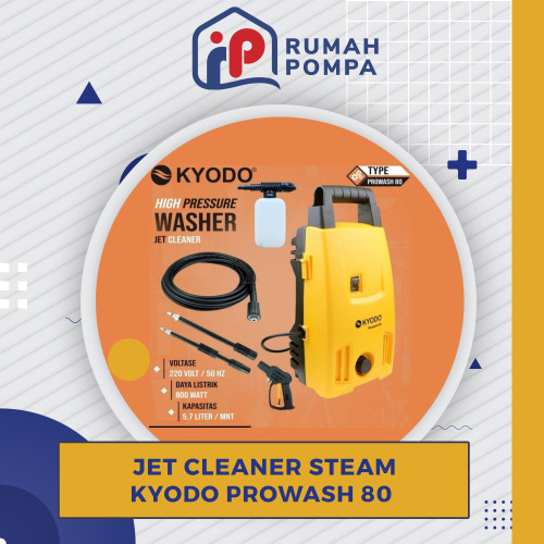 Jet Cleaner Mesin Cuci Motor Mobil AC Otomatis Kyodo Prowash 80