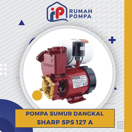 Pompa Sumur Dangkal Sharp SPS 127 A