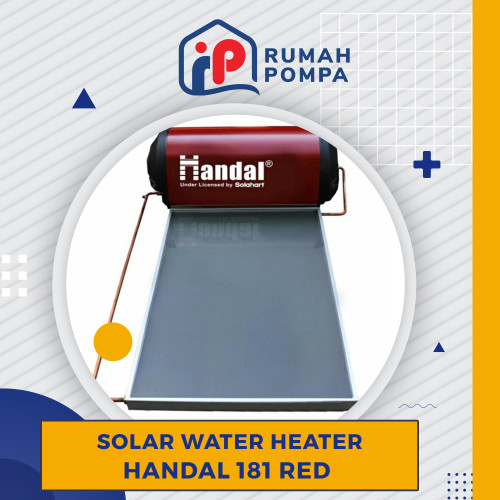 Pemanas Air Tenaga Matahari | Solar Water Heater Handal 181 Red