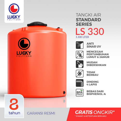 Tandon Air | Toren Air  3.300 Liter Lucky LS 330