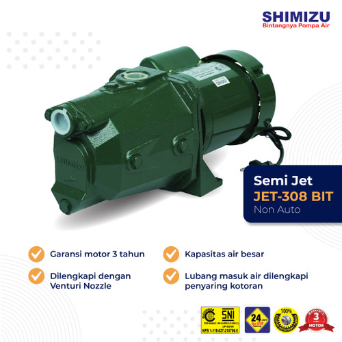 POMPA AIR SHIMIZU SEMI JET 308 BIT ORIGINAL