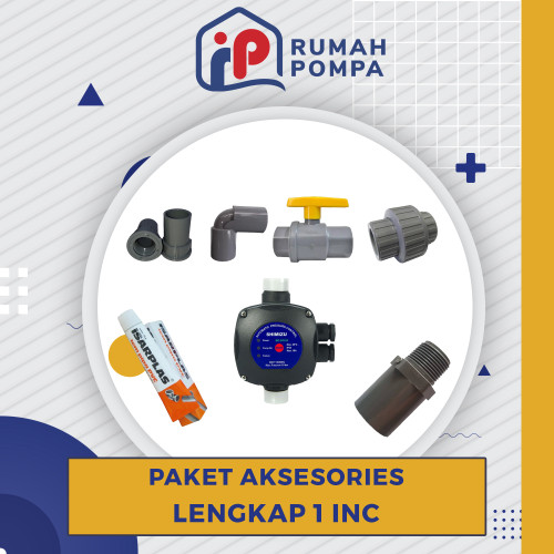 Paket Aksesoris Pompa Lengkap + Otomatis Pressure Control