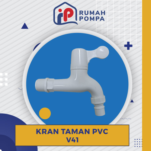 Kran Plastik | Kran Taman PVC 1/2" V41