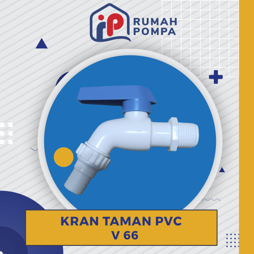 Kran Plastik | Kran Taman PVC 1/2" V66