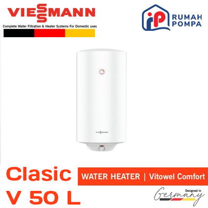 Pemanas Air Listrik 50 Liter Viessmann Vitowell Comfort C1 V50