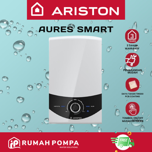 Water Heater Electric | Pemanas Air Listrik | Instan Aures Smart