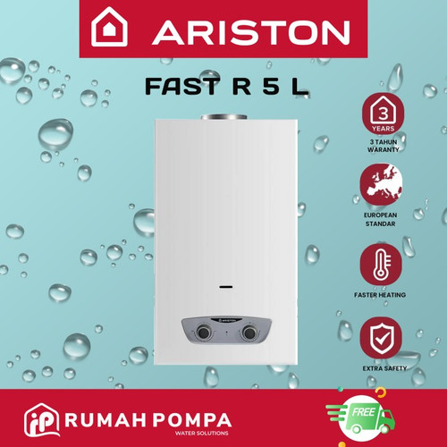 Water Heater Gas | Pemanas Air Gas | Instant Ariston Fast R ONM