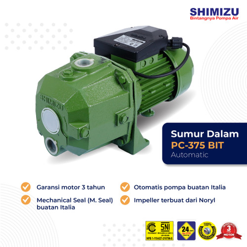 POMPA JETPUMP | SHIMIZU PC-375 BIT NT | TANPA TABUNG