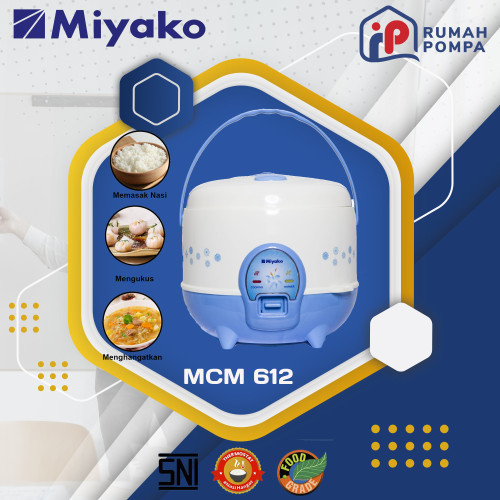 Rice Cooker Miyako Magic Warmer Plus MCM-612