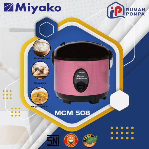 Miyako Rice Cooker MCM 508 SBC 1.8 Liter