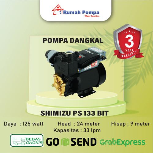 POMPA AIR SHIMIZU PS-133 BIT BANDUNG