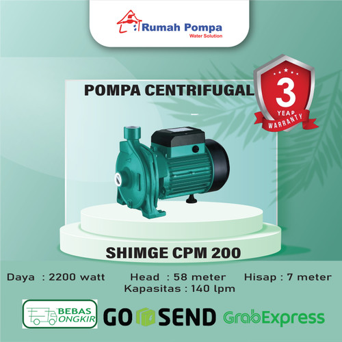 Pompa Centrifugal SHIMGE CPM 200