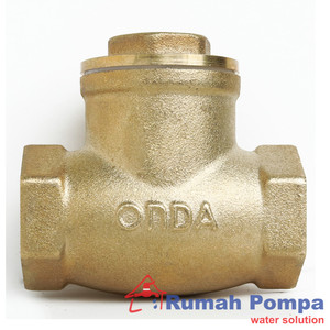 Chek Valve Onda 1/2 Kuningan