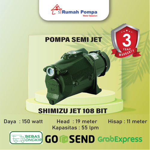 POMPA AIR SHIMIZU JET 108 BIT Pusat