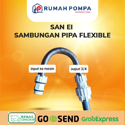 Quick Pump Connector San-Ei | Sambungan Pipa Flexible