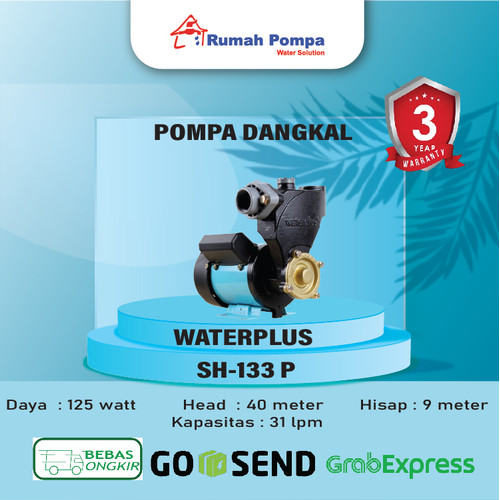 PROMO POMPA SUMUR DANGKAL | WATERPLUS SH 133 P