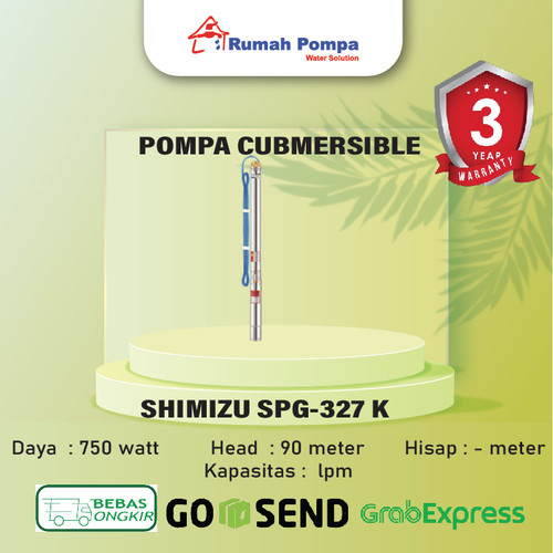 Pompa Submersible Shimizu SPG20-327 BIT 1 HP