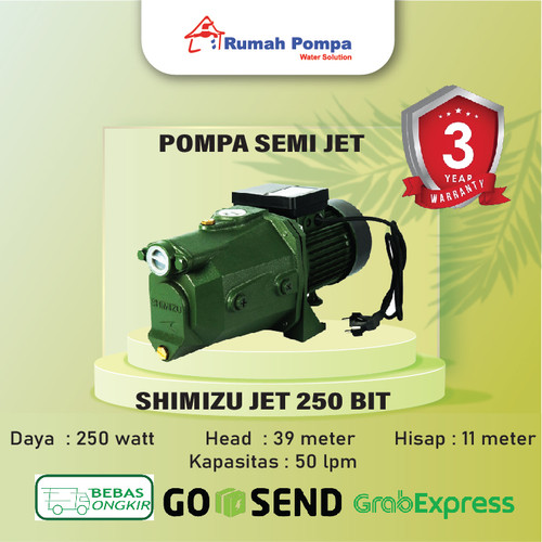 Pompa Semi Jet SHIMIZU Jet 250 BIT