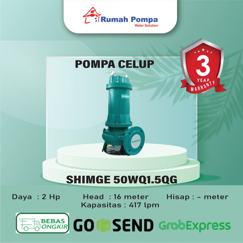 Pompa Celup Cuting SHIMGE 50WQ1.5QG