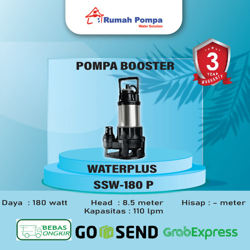 Pompa Celup Waterplus SS W 180 P