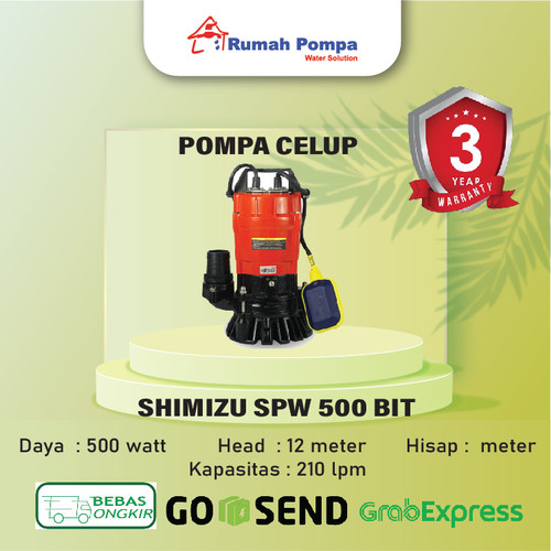 Pompa Celup Shimizu SPW 500 BIT